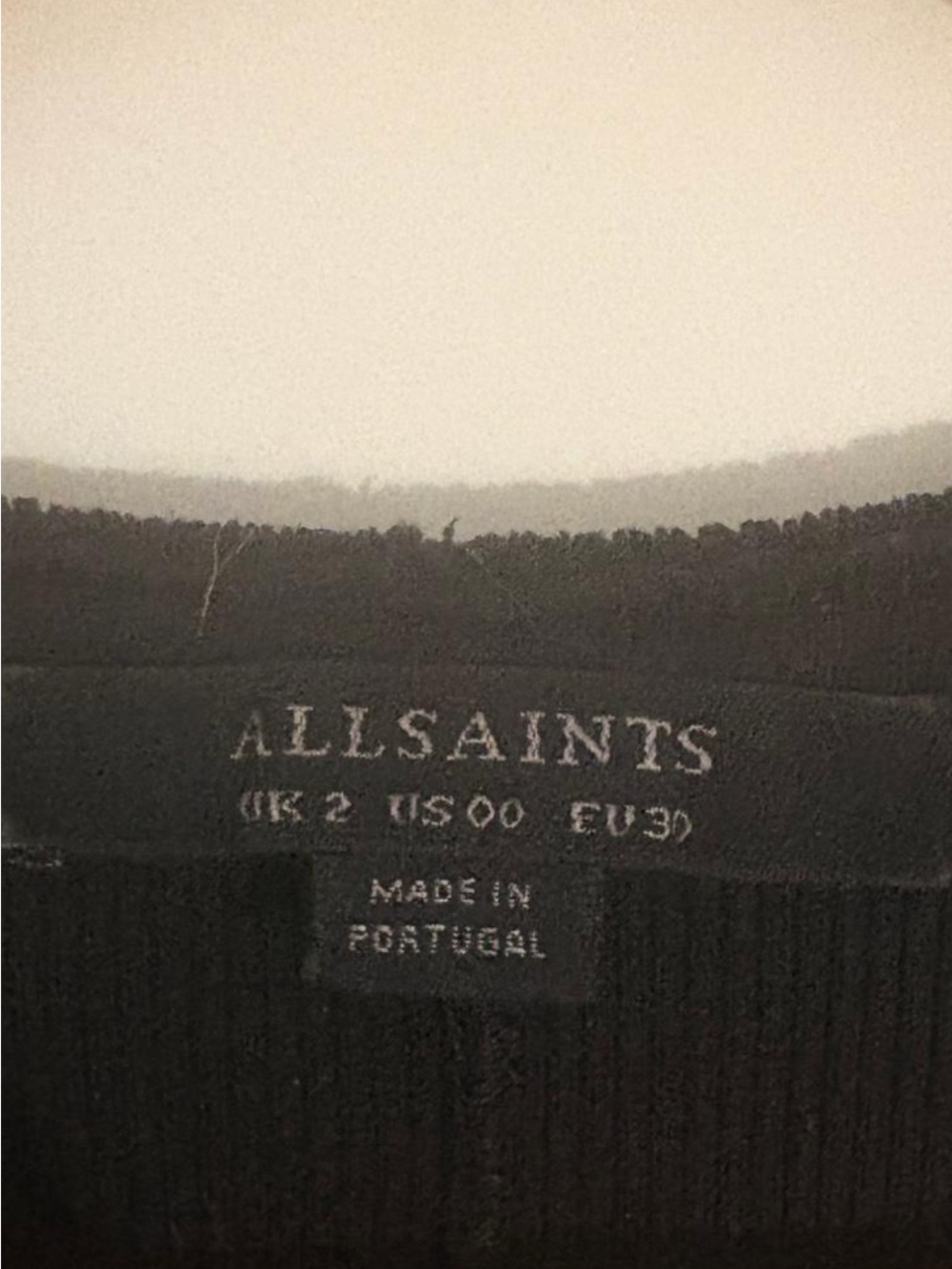 All Saints | Alicia dress in Black - Picture 4 of 4